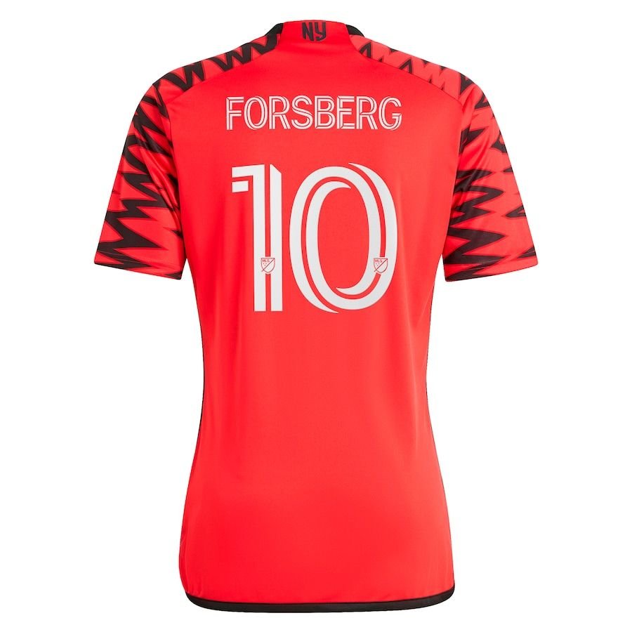 New York Red Bulls Forsberg 10 Home Fan Jersey 2025/26 - FutStore