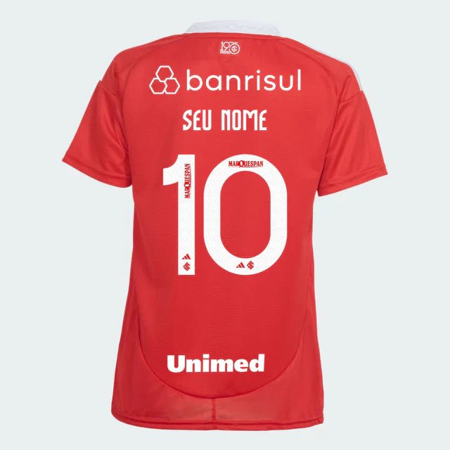 Women's 2025/26 Internacional Home All Sponsor - FutStore