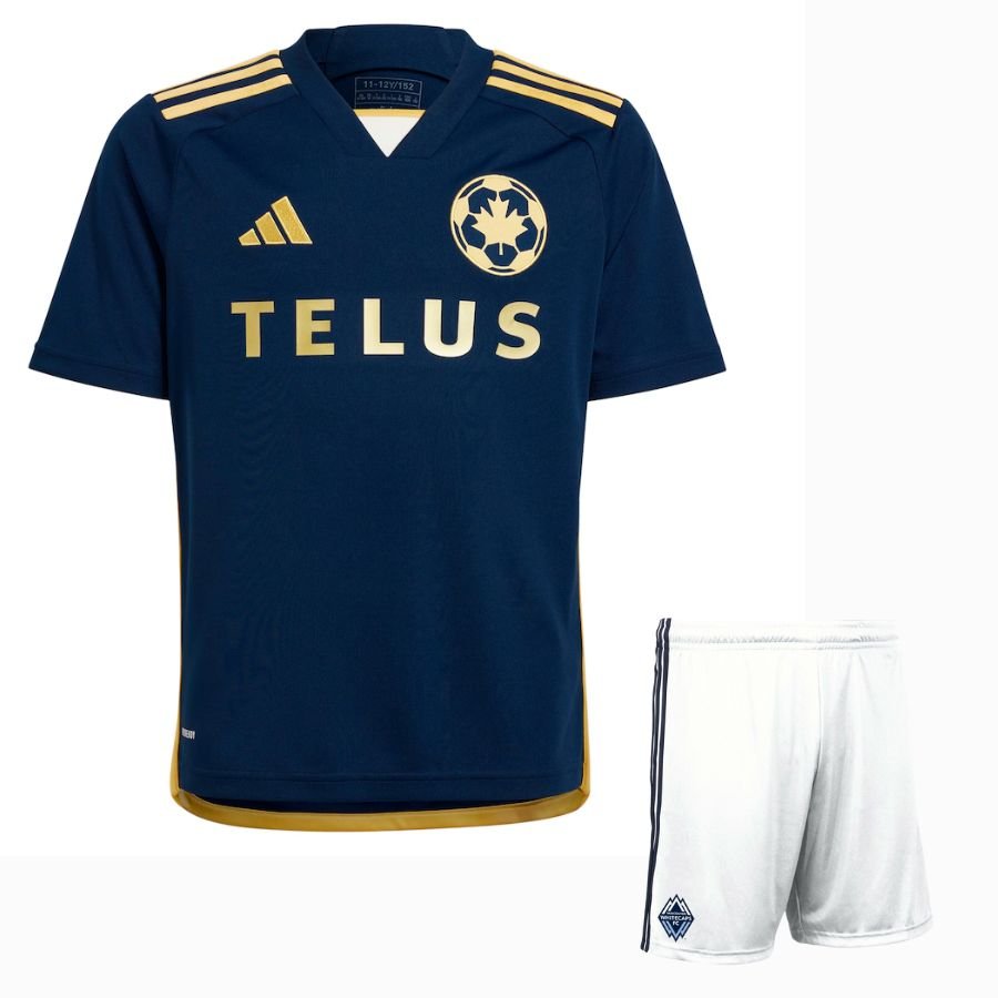 Kids Kit Vancouver Whitecaps Away Fan Jersey 2025/26 - FutStore