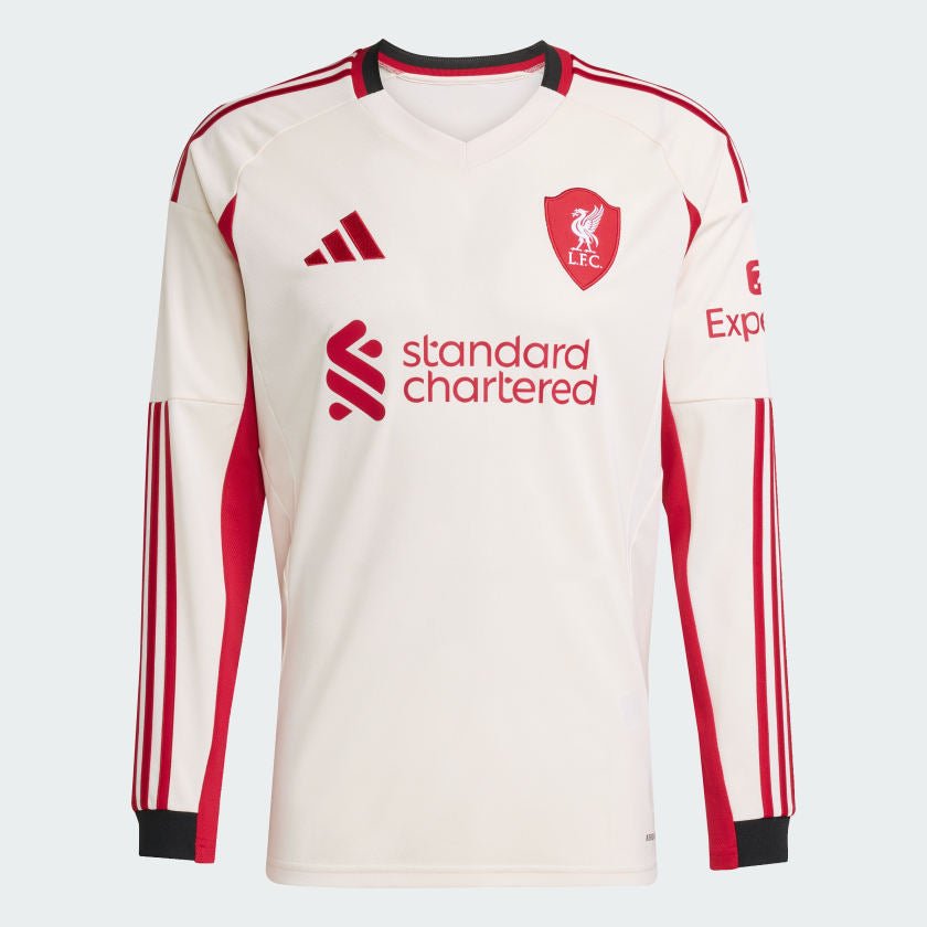 LIVERPOOL FC 25/26 LONG SLEEVE AWAY JERSEY - FutStore