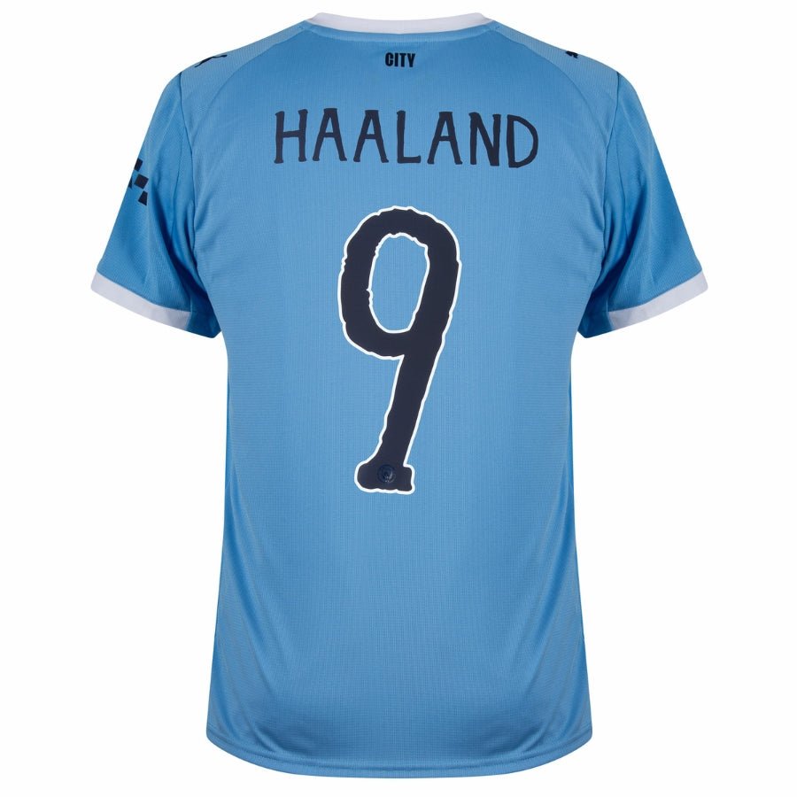 Manchester City Home Haaland 9 Fan Jersey 2025/26 - FutStore
