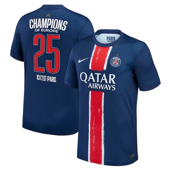 PSG 2025 European Champions 1 Star Jersey - Fan Version - FutStore