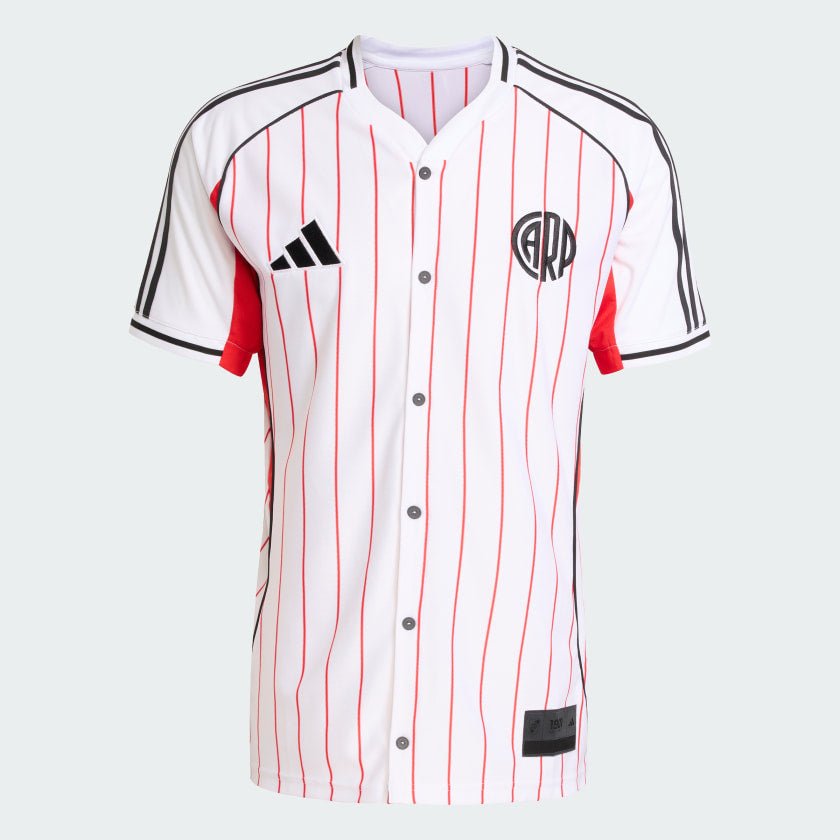 River Plate Home Jersey 2025/26 - Version Baseball US Pack [Slim Fit] - FutStore